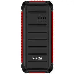 Кнопковий мобільний телефон Sigma mobile X-style 18 Track чорно-червоний - мініатюра 3