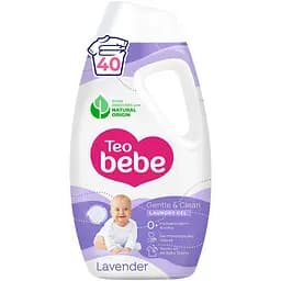Жидкое средство для стирки Teo Bebe Gentle & Clean Lavender 1.8 л