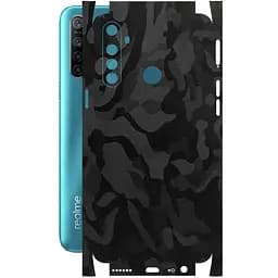 Захисна плівка StatusSKIN для Realme 5 Корпус Вініл Камуфляж чорний