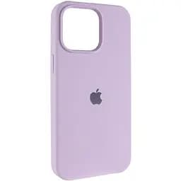 Чохол Epik Silicone Case AA Logo with MagSafe для Apple iPhone 11, 6.1 Бузковий/Lilac