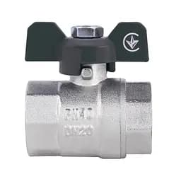 Кран кульовий SD Plus 3/4" ВР для води (метелик) SD602W20 - мініатюра 3