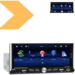 Автомагнитола XPRO 1 DIN 6280A 6,9-дюймовый экран 2/32ГБ Android 13 With carplay (43201-6280A_2210)