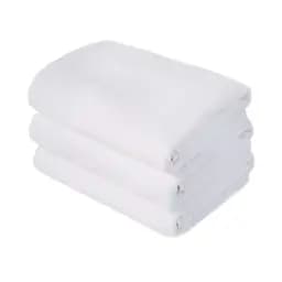 Рушник махровий Lotus Home - Total soft white білий 50x90 (20/2) 500 г/м² - мініатюра 5