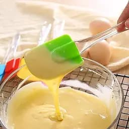 Лопатка кухонна силіконова 18.5 см, Kitchen Master Рожевий 87761 - мініатюра 9