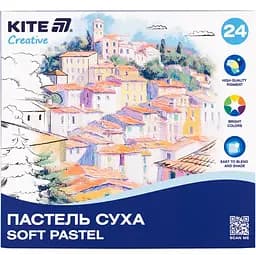 Пастель суха Kite Creative 24 кольорів (K-201-24)