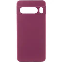 Чохол Silicone Cover Lakshmi Full Camera (AAA) для Google Pixel 9 Pro XL Бордовий / Plum