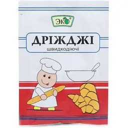 Дріжджі Эко хлібопекарські сухі активні 11 г (324327)