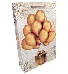 Набор подарочных пакетов Шарики, 25x38x8 см, 6 шт. в упаковке, 9965-8