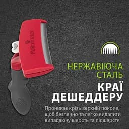 Фурмінатор для вичісування FURminator для собак з короткою шерстю розмір XL - мініатюра 2