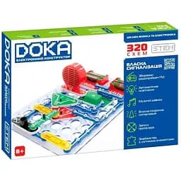 Электронный конструктор Doka 320 Схем D70707 звук и свет