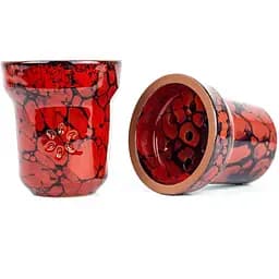 Чаша для кальяну Solaris Eva Чорно-червоний red and black