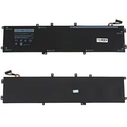 Акумулятор Dell 4GVGH (XPS 15 9550 (ВЕРСІЯ 1)) 11.4V 7260 mAh 84Wh Black