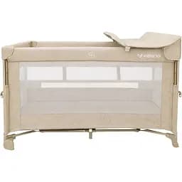 Кровать-манеж VELANO Tino со вторым ярусом и пеленатором Beige (46161)