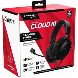 Навушники з мікрофоном HyperX Cloud III Black (727A8AA) - мініатюра 9