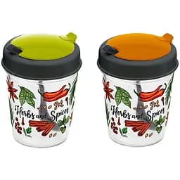 Спецівниця Herevin Spice Jar with Spoon 320 мл в асортименті (131511-000) - мініатюра 3