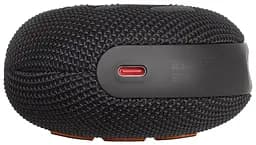 Портативна акустика JBL Clip 5 із кліпсою бездротова чорна (JBLCLIP5BLK) - мініатюра 4