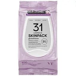 Освітлюючі маски-пади з глутатіоном VT Cosmetics Skin Pack Luminous 100 шт. (VTC110)