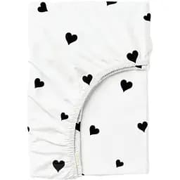Простирадло на резинці Cosas в дитяче ліжечко POKER HEARTS 60х120х12 см (PokerHearts_120)