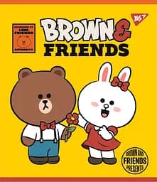 Зошит Yes Line Friends А5 в лінійку 12 аркушів (766806) - мініатюра 4