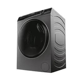 Прально-сушильна машина Haier фронтальна 8(5) кг 1400 A 46 см дисплей пара інвертор люк чорний прямий привід cріблястий - мініатюра 5