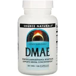 Амінокислота Source Naturals DMAE 351 мг 100 капсул