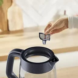 Електрочайник Tefal Morning Glass Kettle чорний 1.7 л (KO2G08E0) - мініатюра 7