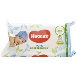 Влажные салфетки Huggies Pure Bio, 56 шт.