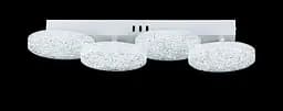 Люстра стельова LED Splendid Ray L3180/4L, 80W, біла, з пультом, 4 лампи, димер, сучасний стиль - мініатюра 2