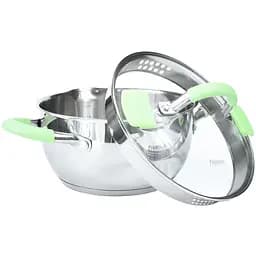 Каструля Fissman Charlotte зі скляною кришкою 2.5 л (5501) - мініатюра 4