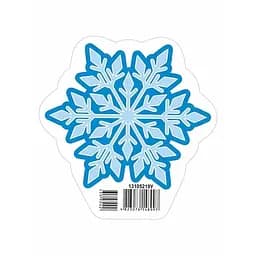 Украшение для оформления интерьера "Снежинка 4" Ранок 13105219