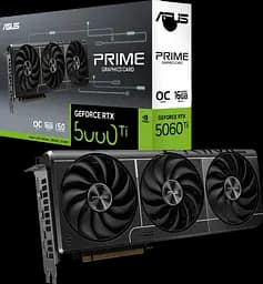 Відеокарта GeForce RTX 5060 Ti 16GB Asus Prime OC (PRIME-RTX5060TI-O16G)