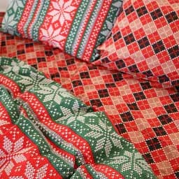 Підковдра MirSon Бязь 17-0659 Christmas 110 x 140 см червоно-зелена (2200009612701) - мініатюра 3