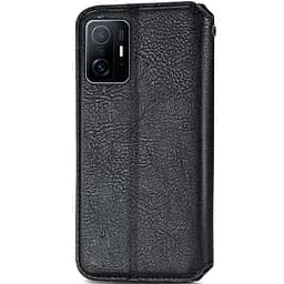 Шкіряний чохол-книжка GETMAN Cubic (PU) для Xiaomi 11T / 11T Pro Чорний - мініатюра 4