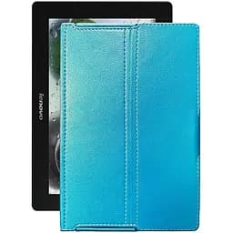 Чехол StatusCASE из экокожи для планшета Lenovo Idea Pad S6000h Голубой