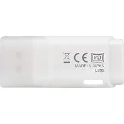 Флеш-накопичувач Kioxia USB 128GB TransMemory U202 White (LU202W128GG4) - мініатюра 2