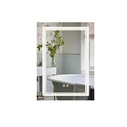 Зеркало Qtap Cardinal 600x800 с LED-подсветкой Touch, с антизапотеванием, с диммером температуры цвета (3000-6500K) Reverse QT0478C6080