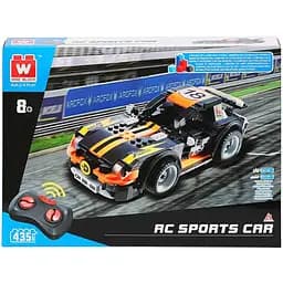 Машинка-конструктор на дистанционном управлении Wise Block Спортивный автомобиль 435 деталей (EU389054)