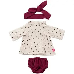 Комплект одягу туніка з пов'язкою для ляльок Miniland 38 см (31564)