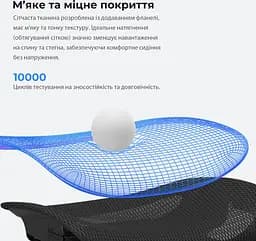 Крісло для геймерів Anda Seat X-Air Pro Size XL Mesh Gray Twilight (AD-WY-01-GGSP-G01) - мініатюра 7