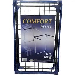 Сушарка для білизни Comfort Delux для підлоги 17 м чорно-блакитна (L17BB)