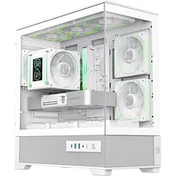 Корпус GameMax Vista 2 M Tempered Glass без БЖ White (VISTA 2 MW) Без БП