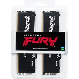 Модуль пам'яті DDR5 Kingston FURY Beast 2x8GB 5600 MHz RGB Black (KF556C36BBEAK2-16) [156597] - мініатюра 3