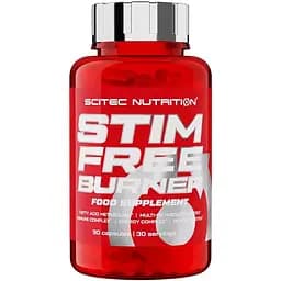 Жироспалювач Scitec Nutrition Stim Free Burner 90 капсул