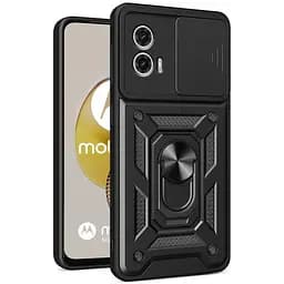 Чохол до мобільного телефона BeCover Military Motorola Moto G73 Black (709982)