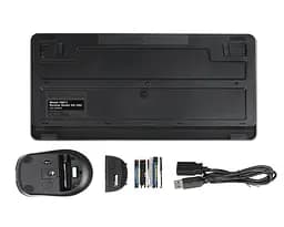 Комплект (клавіатура, миша) бездротовий A4Tech FG1112 Black (FG1112 (Black)) - мініатюра 6
