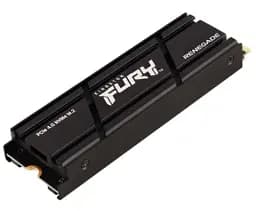 Твердотільний накопичувач SSD 2Tb, Kingston FURY Renegade, PCI-E 4.0 x4, M.2 2280, 3D TLC, 7300/7000 МБ/с, з радіатором (SFYRDK/2000G)