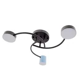 Люстра потолочная Brille светодиодная 22W WW+NW+CW BK+BL (BR-01 647C/3)