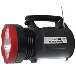 Потужний ліхтар YJ-2890 10W+22SMD (MP3+FM+Powerbank+3хOUT4V+ЗУ220В+3 режими) - мініатюра 7