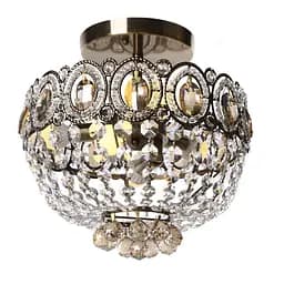 Люстра стельова Brille торт кришталева E14 40W BZ (BCL-375C/5)