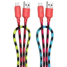 Дата кабель Hoco X116 Meridian USB to MicroUSB 2.4A (1m)